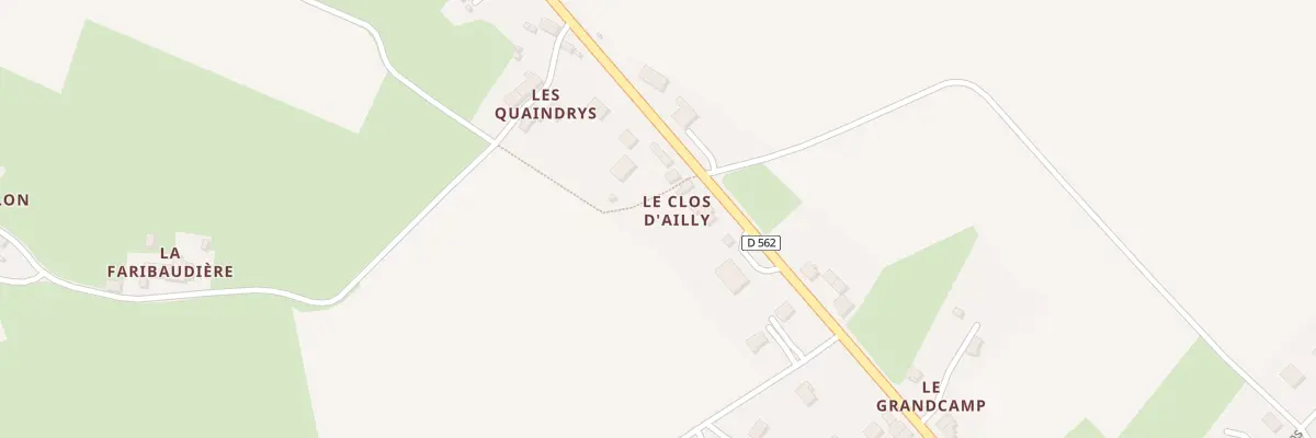 Plan du 7 Le Clos d’Ailly à Clécy