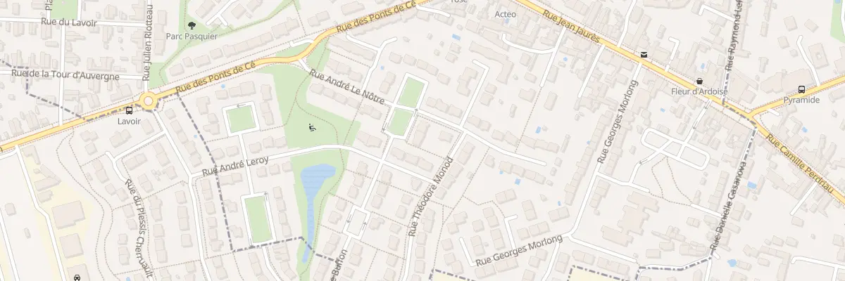 Plan du 20 Rue Buffon à Trélazé