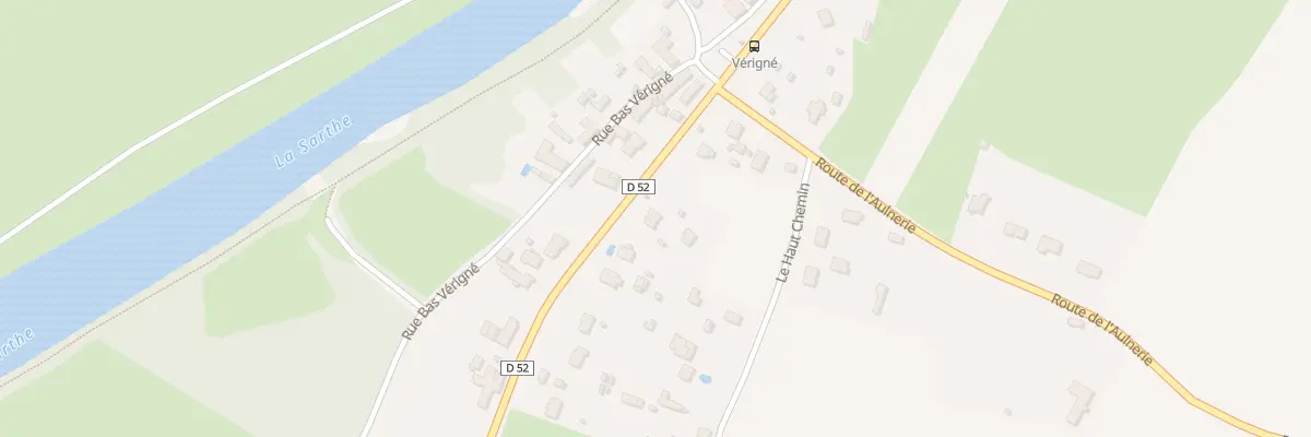 Plan du 112 Rte de Tiercé à Briollay