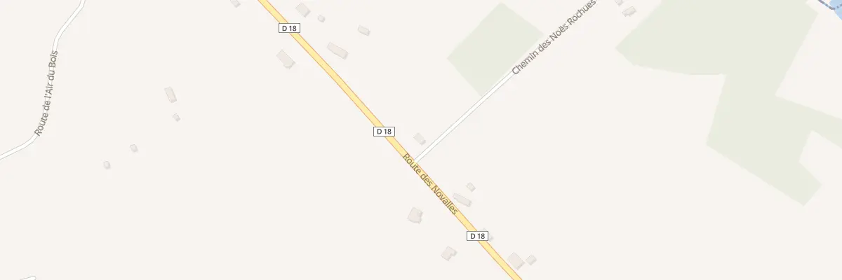 Plan du 1 Che des Noës Rochues à La Ferrière-aux-Étangs