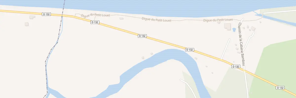 Plan du 251 Rte des Bas aux Garennes sur Loire