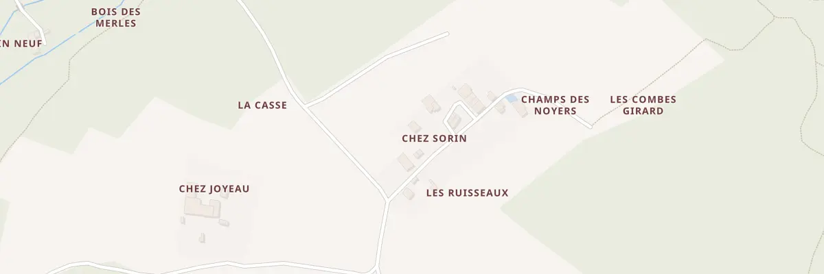 Plan du 3 Chez Sorin à Saint-Césaire