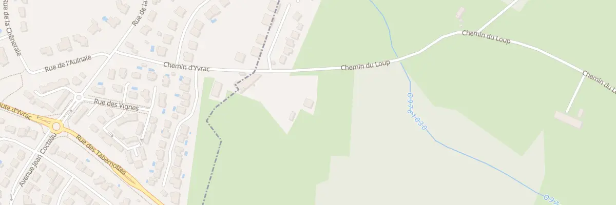 Plan du 362 Bariou à Yvrac