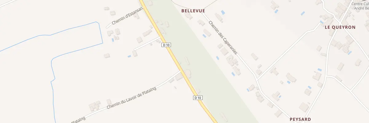 Plan du 97 Les Clottes à Quinsac