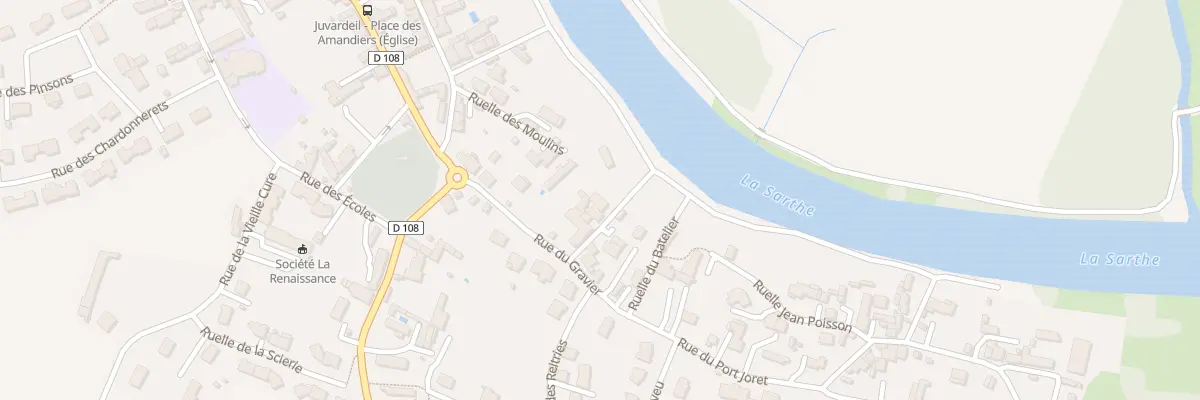 Plan du 2 Rle Louis Martin à Juvardeil