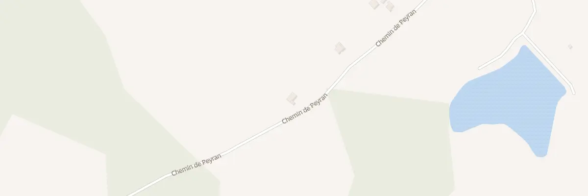 Plan du 1244 Che de Peyran à Montsoué