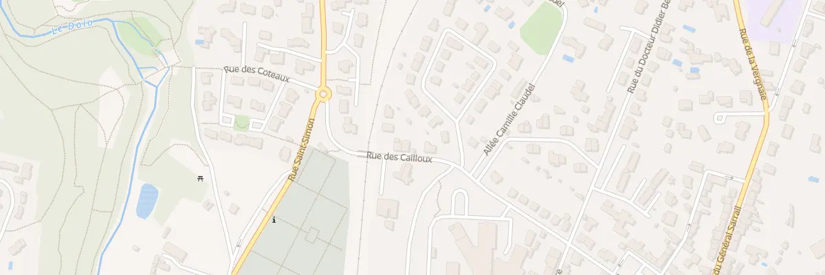 Plan du 26 Rue des Cailloux à Bressuire