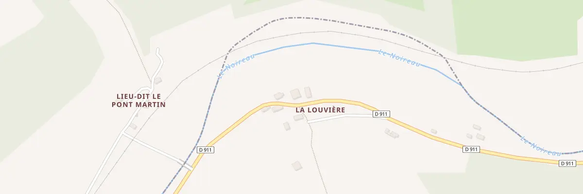 Plan du 124 La Louvière à Berjou