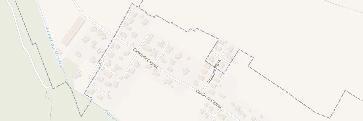 Plan du 52 Cami de Capbat à Siros