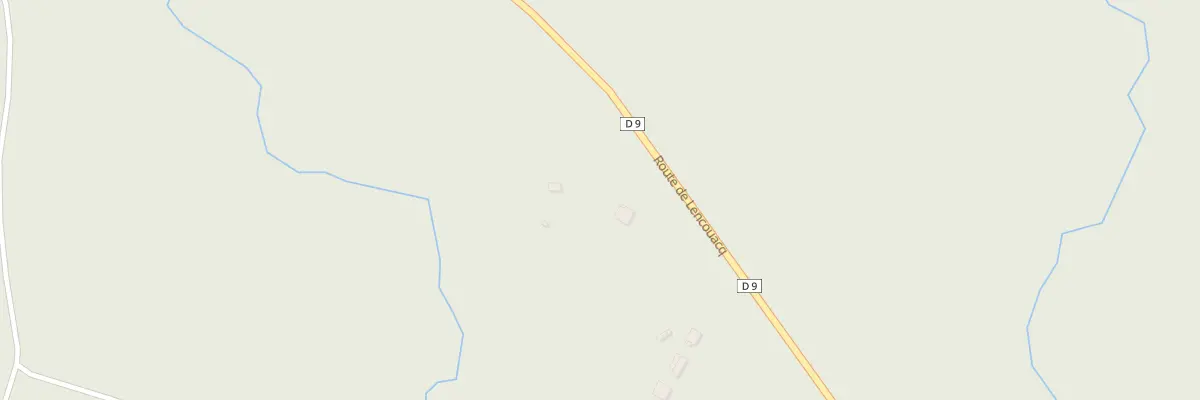 Plan du 2600 Rte de Lencouacq à Luxey