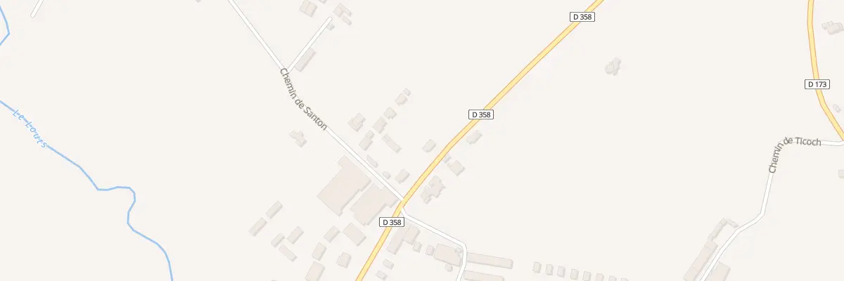 Plan du 526 Rte de Monségur à Samadet