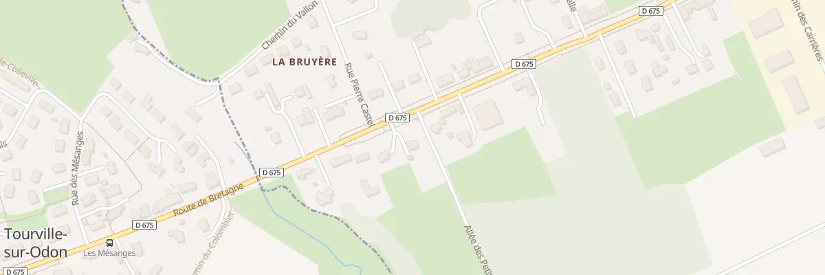 Plan du 1465 Rte de Bretagne à Mouen