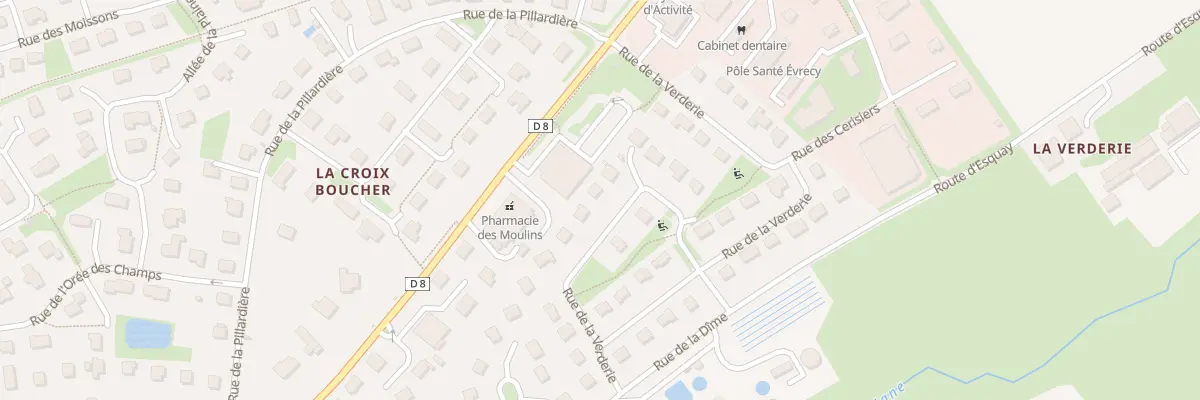 Plan du 50 Rue de la Verderie à Évrecy