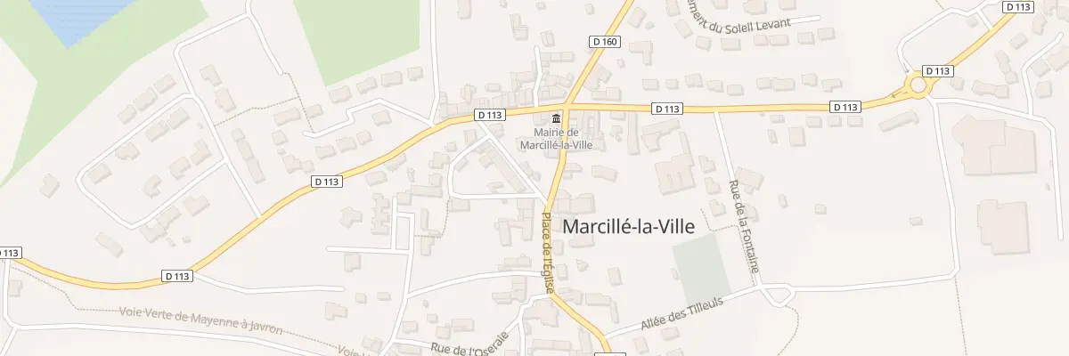 Plan du 1 Rue des Glycines à Marcillé-la-Ville