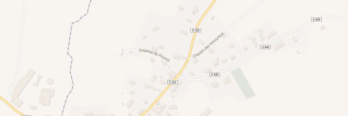 Plan du 2 Imp du Fournil à Saires-la-Verrerie