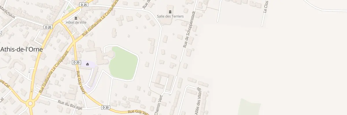 Plan du 10 Rue de Schoppenstedt à Athis-Val de Rouvre