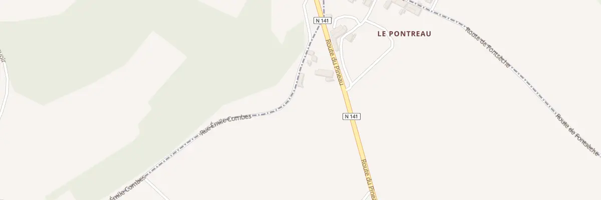 Plan du 412 Rue Emile Combes à Dompierre-sur-Charente