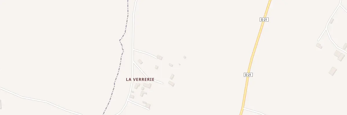 Plan du 1 La Verrerie à Saires-la-Verrerie