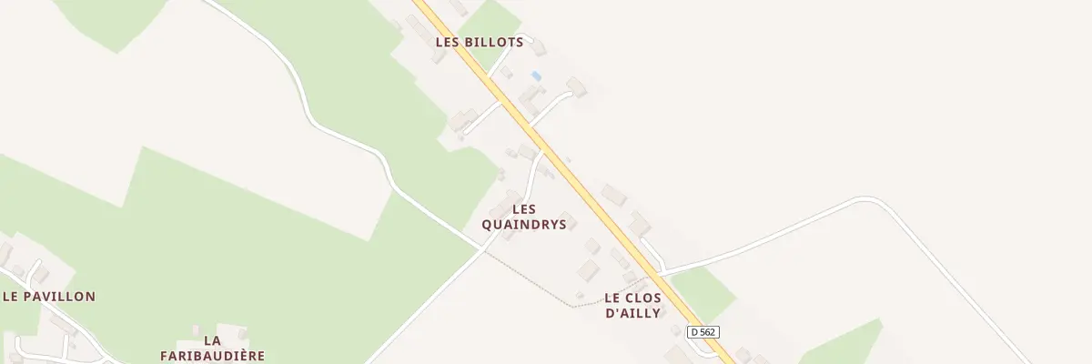 Plan du 1 Les Quaindrys à Clécy