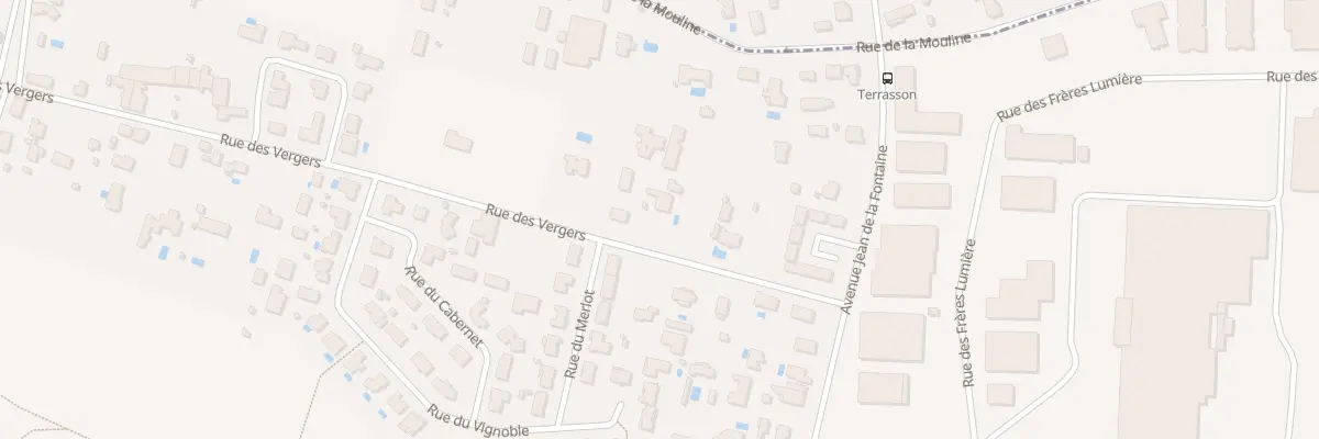 Plan du 3 Rue des Vergers à Carbon-Blanc