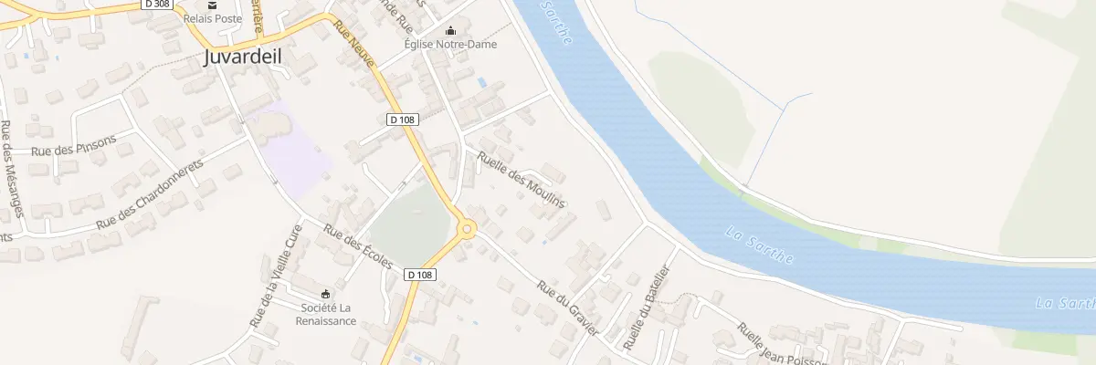 Plan du 7 Rle des Moulins à Juvardeil
