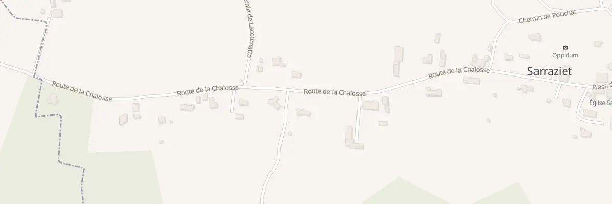 Plan du 9001 Rte de la Chalosse à Sarraziet