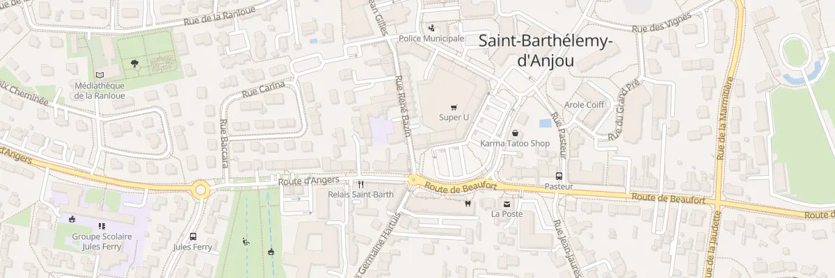 Plan du 7 Pl Salvador Allende à Saint-Barthélemy-d’Anjou