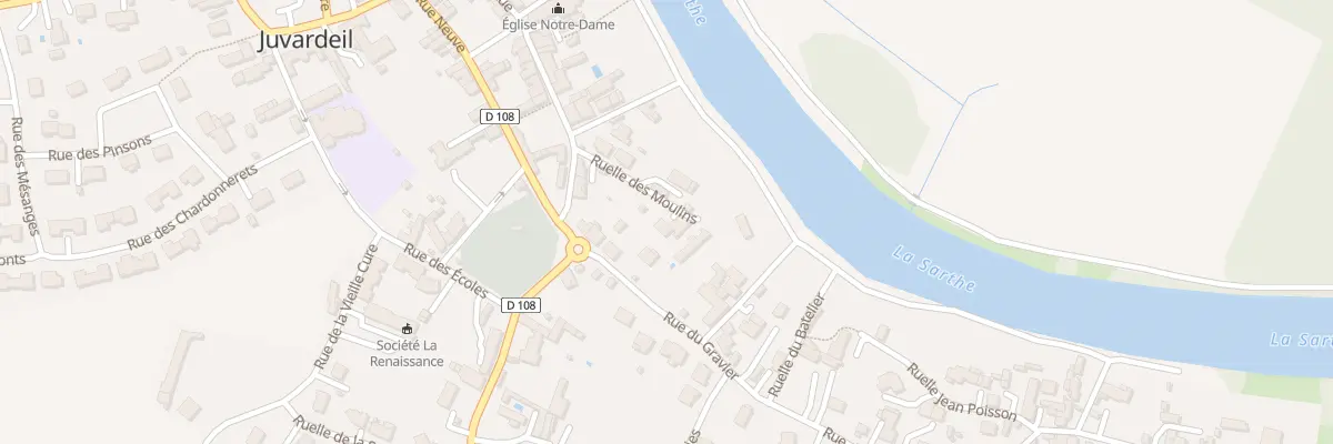 Plan du 2 Rle des Moulins à Juvardeil