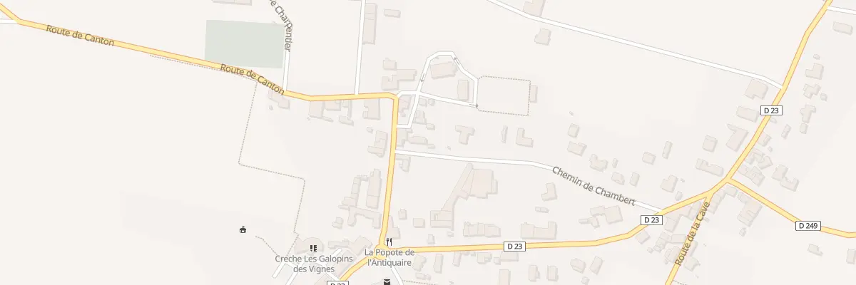 Plan du 29 Che de Chambert à Pugnac