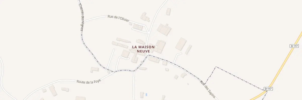 Plan du 15 Rue des Sapins à Beauvoir-sur-Niort