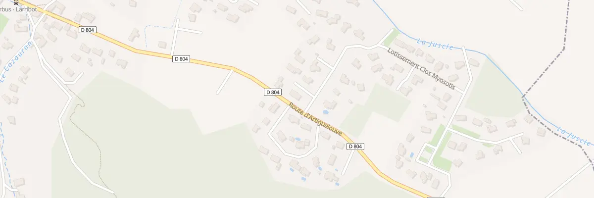Plan du 5490 Lot clos Verdi à Arbus