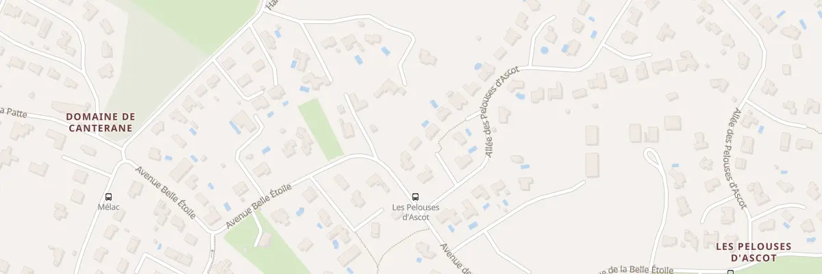 Plan du 3 Lot Les Pelouses d’Ascot à Bouliac