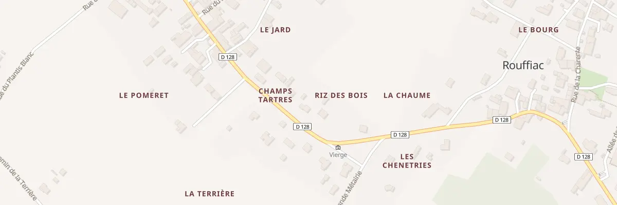 Plan du 38 Av du Pradeau à Saint-Sever-de-Saintonge