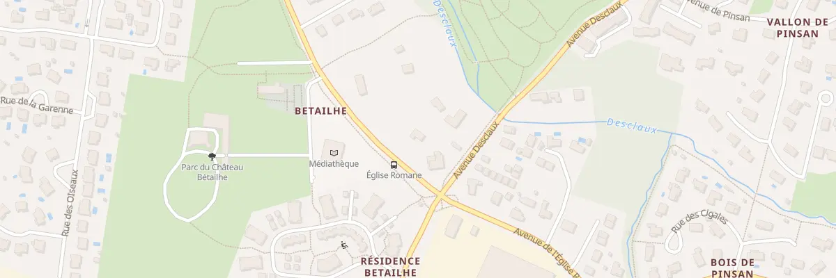 Plan du 89 Av de l’Eglise Romane à Artigues-près-Bordeaux