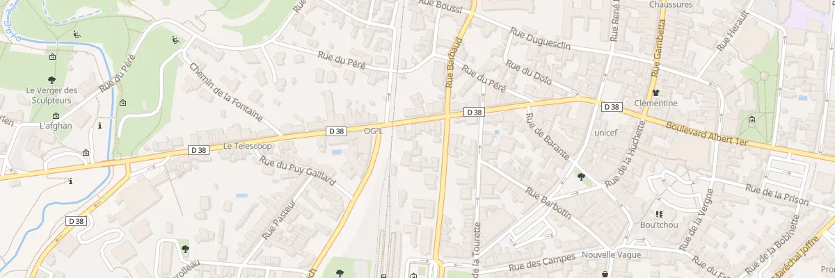Plan du 25 Bd Alexandre Premier à Bressuire