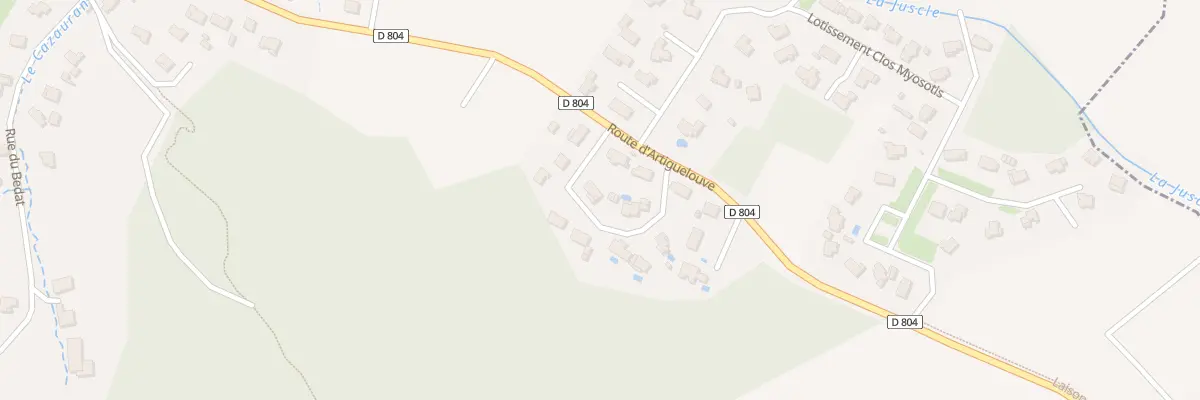 Plan du 3 Lot clos Bedat à Arbus