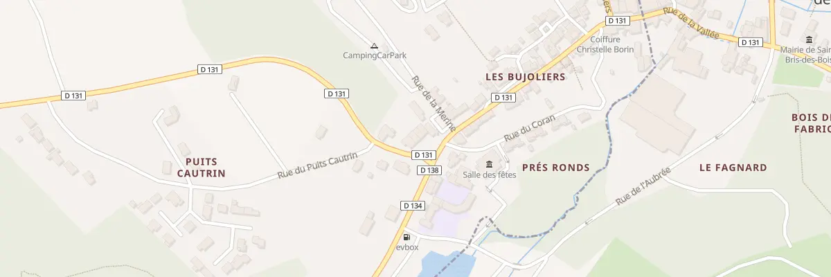 Plan du 6 Rte de la Chapelle des Pots à Saint-Césaire
