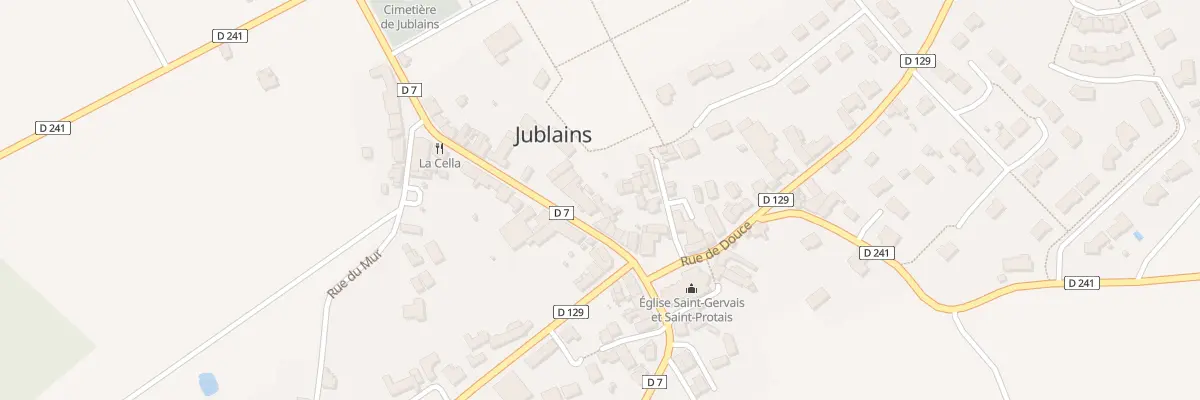 Plan du 12 Rue du Temple à Jublains