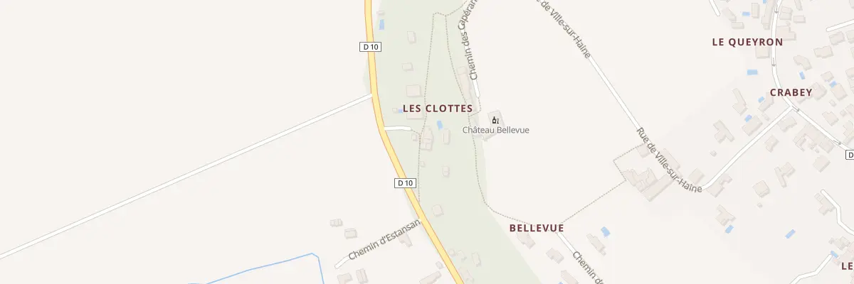 Plan du 522 Les Clottes à Quinsac
