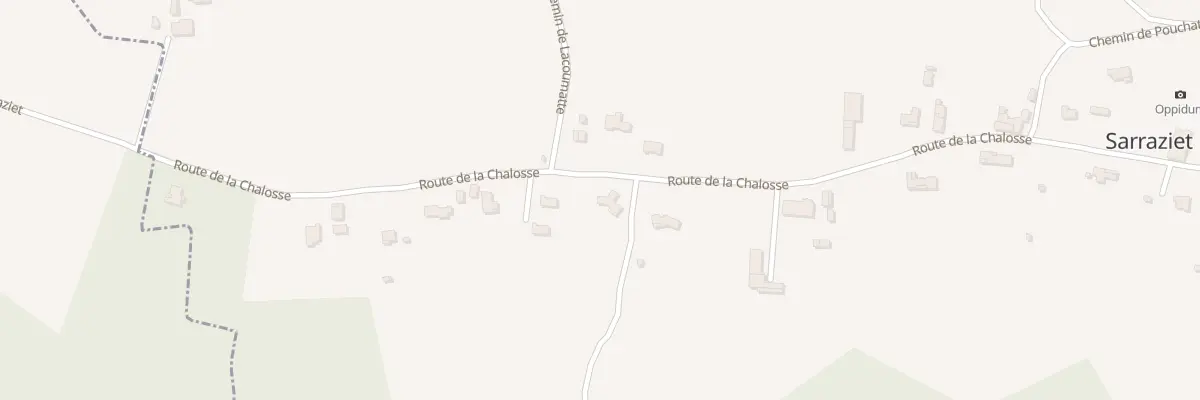 Plan du 560 Rte de la Chalosse à Sarraziet
