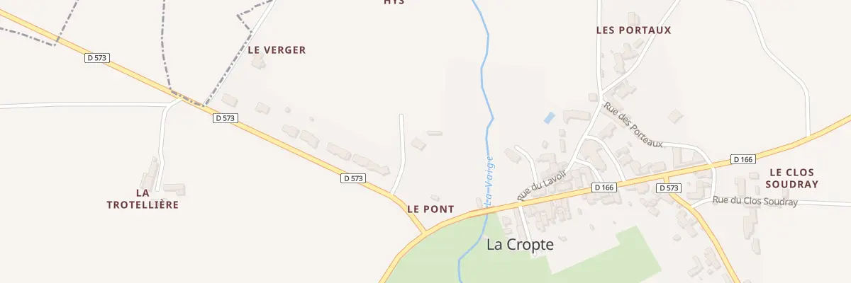 Plan du 9 Rue de Chatillon à La Cropte