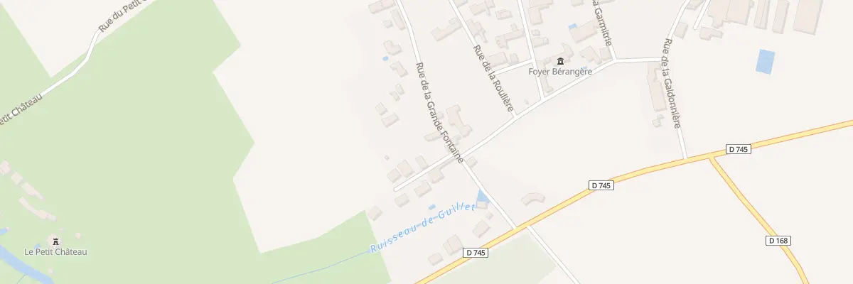 Plan du 2 Imp des Jarries à Béceleuf