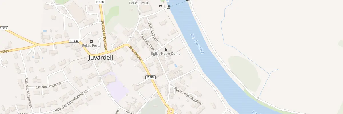Plan du 19 Grande rue à Juvardeil