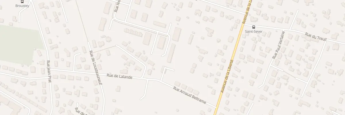 Plan du 25 Rue Nelson Mandela à Ambarès-et-Lagrave