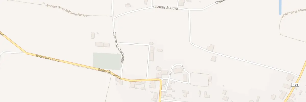 Plan du 206 Rue des Anciens Combattants à Pugnac