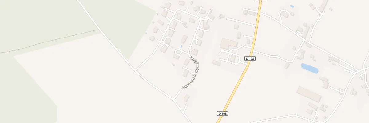 Plan du 18 Hameau de la Corbellerie à Cheffes