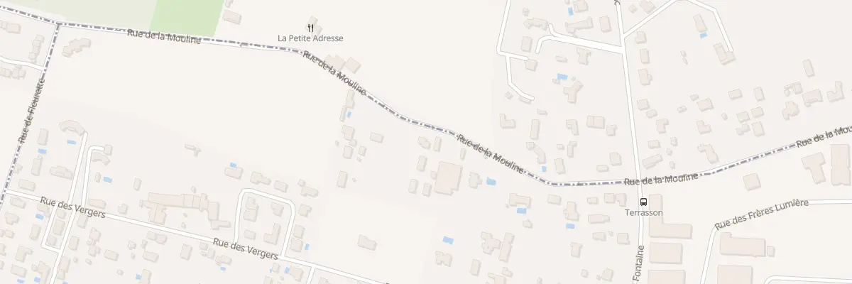 Plan du 16 Rue de la Mouline à Carbon-Blanc