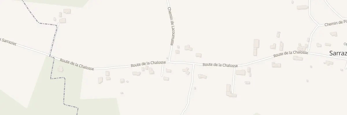 Plan du 36 Che de Lacoumatte à Sarraziet