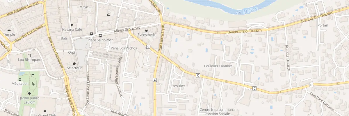 Plan du 161 Rue de la Croix Blanche à Mont-de-Marsan