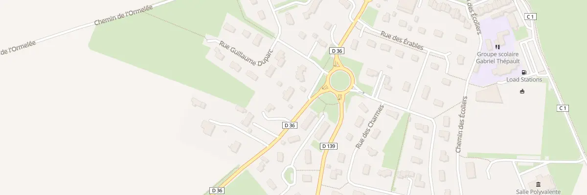 Plan du 5319 Le Ronceray à Sainte-Honorine-du-Fay